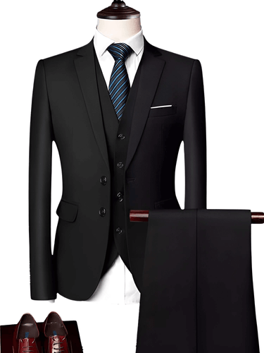 Luxury Solid Color Single Breasted Suits For Men -, Suit , Drestiny , 3XL, 4XL, 5XL, 6XL, Australia, Black, Blue, Canada, Dark Blue, Dark Green, Dark Grey, Dark Red, Grey, Khaki, Lake Blue, Light Blue, New Zealand, Purple, Red, Royal Blue, Suits, United Kingdom, United States, White, Wine Red , Drestiny , www.shopdrestiny.com